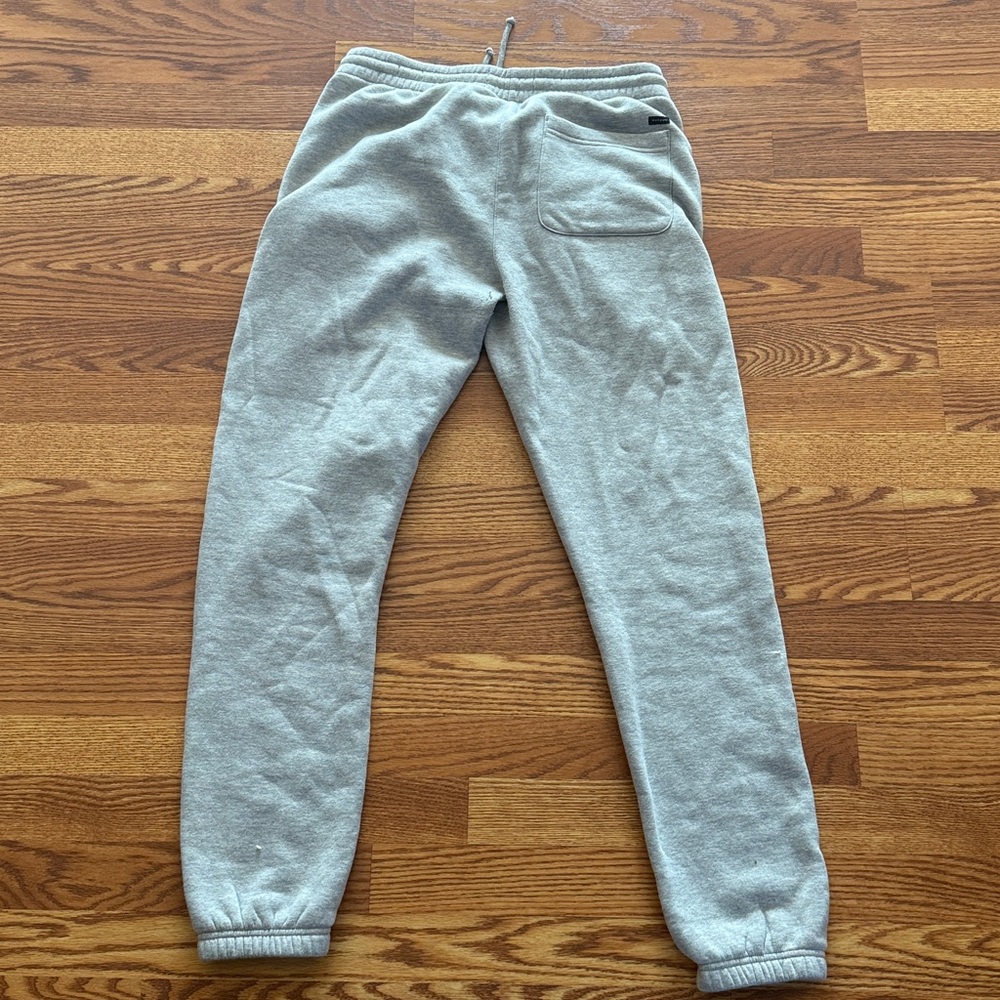 Gray Cuffed Sweatpants - image 3